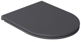 ISVEA - INFINITY WC sedátko, SLIM, Soft Close, Easy Take, antracit 40KF0522I-S