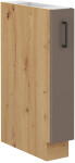 Spodní skříňka Bolonia 15 D CARGO BB Barva korpusu: Dub artisan, Barva dvířek: Truffle Grey