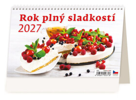 Kalendář stolní 2027 - Rok plný sladkostí