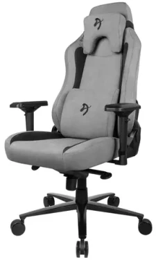 AROZZI VERNAZZA Supersoft Fabric Anthracite / Herné židle / tmavě šedá / látkové čalounění / nosnost 145kg (VERNAZZA-SPSF-ANT)