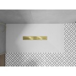 MEXEN - TORO krytka do vaničky 130-160 zlatá 43920050