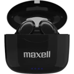 Maxell Bass Sync černá / Bezdrátová TWS sluchátka / BT 5.0 / až 15 hod / Nabíjecí pouzdro / USB-C