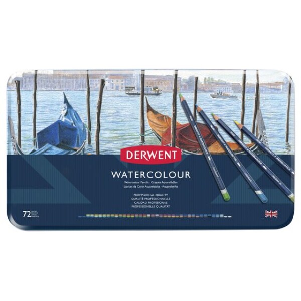 DERWENT Watercolour Pencils 32889 72 ks