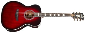D'Angelico Premier Tammany Trans Black Cherry Burst