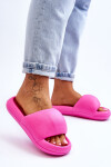 Dámské lehké pěnové pantofle na platformě Fuchsie Milton 37