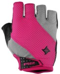 Cyklistické rukavice R2 RIBBON ATR37D SF Pink/Gray Velikost: S