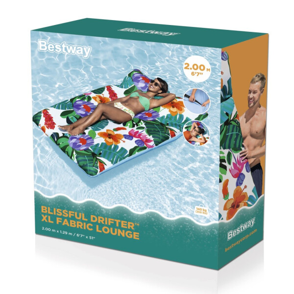 Nafukovací matrace s potahem 2 m x 1,29 m - Alltoys Bestway