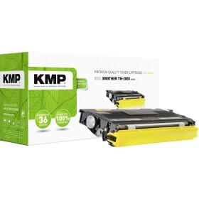 KMP náplň do tiskárny náhradní Brother TN-2005, TN2005 kompatibilní černá 5000 Seiten B-T37 - Brother TN-2005 - renovované