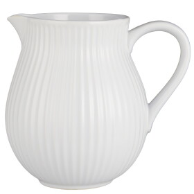 Ib Laursen Keramický džbán Mynte Pure White 2 l, bílá barva, keramika