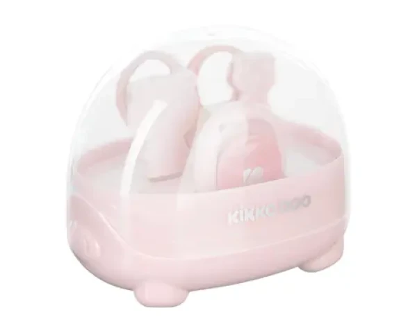 KikkaBoo Dětská manikúrní sada Bear Pink / od 0 měsíců (31303040061KB)