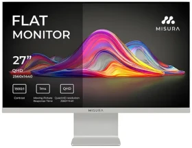 27" Misura VIVA P26M2741QKAS01 měsíčně stříbrná / LED / IPS / 2560x1440 QHD / 1ms / 1500:1 / 350 cd/m2 / HDMI+DP+USB-C (P26M2741QKAS01)