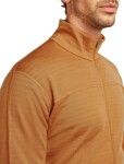 Pánská merino mikina ICEBREAKER Mens 300 RealFleece Descend LS Zip, Trail velikost: M