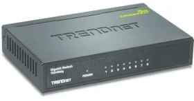 TRENDnet Switch 8x Gigabit kovový / Switch / 10/100/1000 Mbps / Unmanaged / 16 Gbit/s / GREENnet (TEG-S82G)