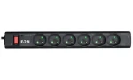 EATON Protection Strip PS6TF / přepěťová ochrana / 6 zásuvek / RJ-11 (PS6TF)