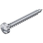 OBO Bettermann 3195201 4758 4.0X15 vrut 4 mm 15 mm křížová drážka Pozidriv ocel pozinkované 200 ks
