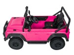 Mamido Dětské elektrické autíčko Land Rover Defender 110 SVX Concept růžové