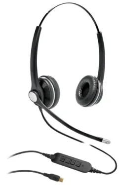 Gearlab G4045 černá / office headset / USB-C sluchátka s mikrofonem (GLB240450)