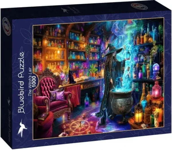 BLUEBIRD Puzzle Čarodějnické doupě