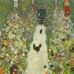 Nástěnný kalendář poznámkový 2027 Notique Gustav Klimt, 30 x 30 cm