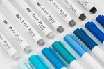MARVY Artist Brush 1100-51 fix štětcový hrot – barvy vodní báze brush pen na papír lettering kaligrafie rozmývatelný mísitelný acid free netoxický
