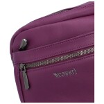 Trendy dámská koženková malá crossbody Gloria, fialová