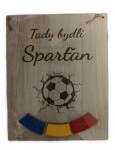 Mdeco Cedulka - fotbalista - Sparťan - barevná