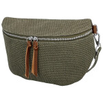 Trendy dámská textilní ledvinka Ayana, tmavě zelená