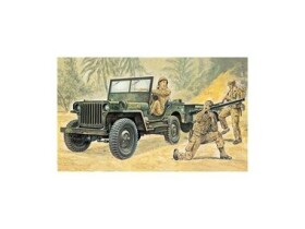 Italeri Willys MB Jeep s navijákem 1:35