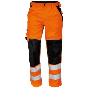CRV Cerva Montérkové kalhoty KNOXFIELD Hi-Vis FL310 oranžové pánské reflexní do pasu 54 oranžové