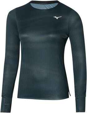 Běžecké tričko Mizuno Premium Aero LS Tee J2GAA70209 Velikost textilu: M