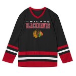 Outerstuff Dětský dres Chicago Blackhawks Fashion Hockey Jersey Velikost: Dětské M (136 – 152)