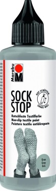 Marabu Sock Stop Protiskluzová barva - šedá 90ml
