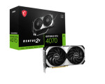 MSI GeForce RTX 4070 VENTUS 2X 12G / 2490 MHz / 12GB GDDR6X / 192bit / 1x HDMI+3x DP / 200W (8) (RTX 4070 VENTUS 2X 12G)