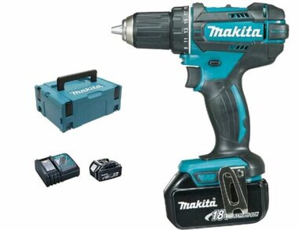 Makita DDF485RF3J / Aku vrtačka / Li-ion / 18V / 3x 3.0Ah (DDF485RF3J)