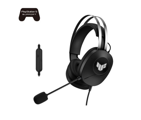 ASUS sluchátka TUF Gaming H1 GEN II, Drátový Herní Headset, černá EDF_1663068