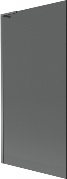 MEXEN/S - Next L vanová zástěna FIX 90 x 150, grafit, grafit metal 895-090-000-03-40-95