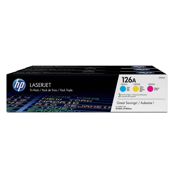 Hewlett-Packard HP CF341A, Barevný (HP 126A) - originální toner