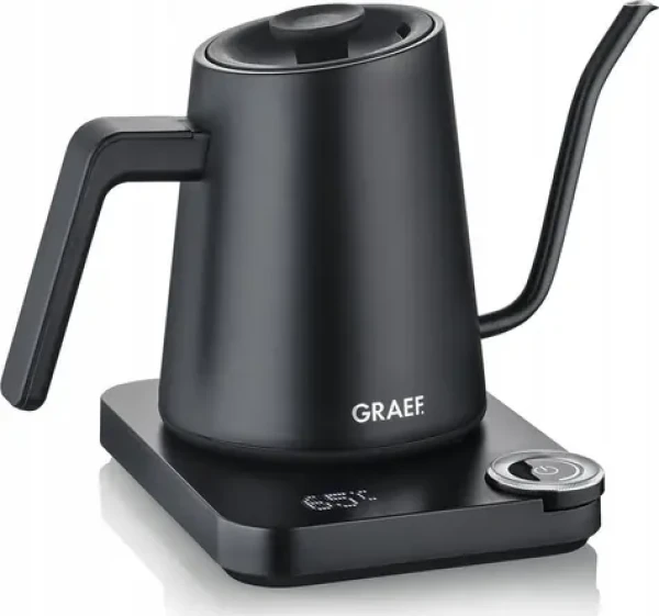 Graef GK502EU černá / Konvice na překapávanou kávu / přelévací hubice / 0,9 l (Z106941)