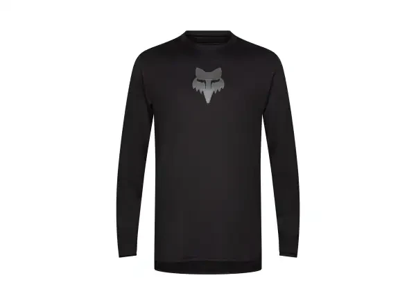 Fox Ranger Fox Head pánský dres dlouhý rukáv Black vel. M