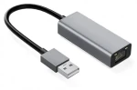 USB-A - RJ45 síťová karta / Síťový adaptér / USB-A / RJ-45 / 10/100/1000 Mbit/s (IAARJ)