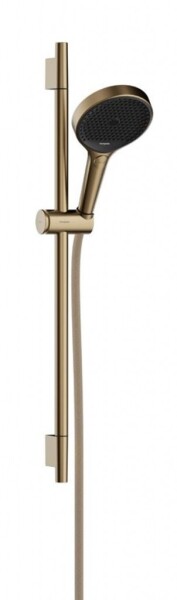 HANSGROHE - Rainfinity Set sprchové hlavice, tyče a hadice, 3 proudy, EcoSmart, kartáčovaný bronz 28746140