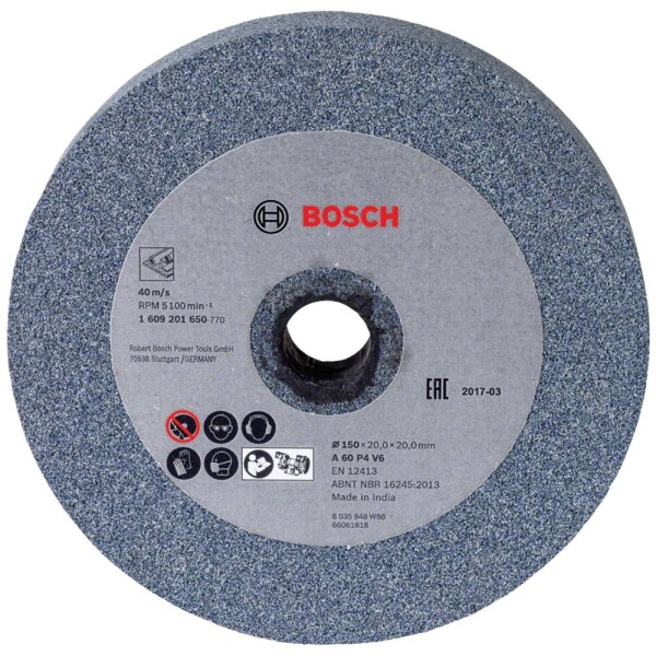 Bosch Accessories 1609201650 1609201650 brusný kotouč Průměr 150 mm Ø otvoru 20 mm 1 ks