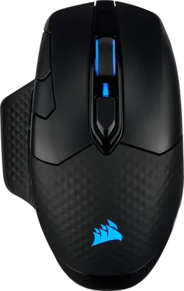 Corsair Dark Core RGB Pro Wireless černá / Bezdrátová optická myš / 18000 DPI / 8 tlačítek / RGB / Bluetooth / USB (CH-9315411-EU)