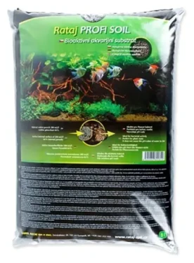 RATAJ Profi Soil 8l jemnozrnný / Akvarijní substrát / 1-2 mm / bioaktivní / hnědá (7881-742)