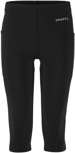 3/4 běžecké kalhoty CRAFT Essence Knickers 3 - černé Velikost textilu: XL