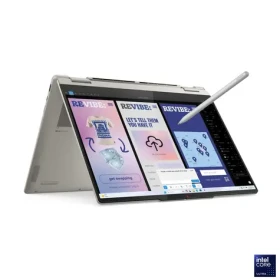 Lenovo Yoga 7 2-in-1 14ILL10 béžová / 14" 2.8K / Intel Core Ultra 5 226V 2.0Ghz / 16GB / 1TB SSD / Intel Arc / W11 Home (83JQ0044CK)