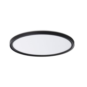 SAPHO - AZPO stropní LED svítidlo, ø 290, 18,5W, 3000/4000/6000K, IP54, černá mat 31515