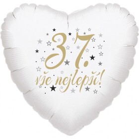37. narozeniny balónek srdce Balonky.cz 37. narozeniny balónek srdce Balonky.cz
