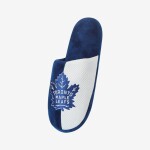 FOCO Pánské pantofle Toronto Maple Leafs Team Logo Staycation Slipper Velikost: EU