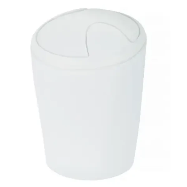 Spirella MOVE výklopný odpadkový koš 2 L bílý / plast (7610583149602)